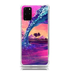 Retro Wave Ocean Samsung Galaxy S20Plus 6.7 Inch TPU UV Case