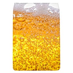 Texture Pattern Macro Glass Of Beer Foam White Yellow Bubble Removable Flap Cover (s) by uniart180623