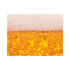 Beer Texture Drinks Texture Premium Plush Fleece Blanket (mini) by uniart180623