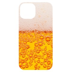 Beer Texture Drinks Texture Iphone 14 Black Uv Print Case by uniart180623