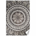 Mandala Circles Drawing Pattern Canvas 20  x 30  19.62 x28.9  Canvas - 1