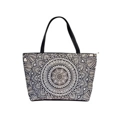 Mandala Circles Drawing Pattern Classic Shoulder Handbag