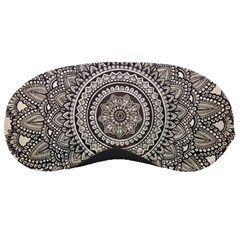 Mandala Circles Drawing Pattern Sleeping Mask