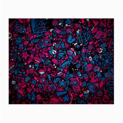 Grafitti Graffiti Abstract Artwork Digital Small Glasses Cloth by uniart180623