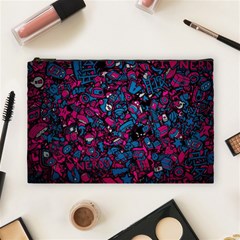 Grafitti Graffiti Abstract Artwork Digital Cosmetic Bag (large) by uniart180623