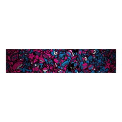 Grafitti Graffiti Abstract Artwork Digital Velvet Scrunchie by uniart180623