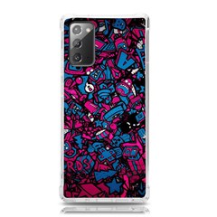 Grafitti Graffiti Abstract Artwork Digital Samsung Galaxy Note 20 Tpu Uv Case by uniart180623