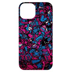 Grafitti Graffiti Abstract Artwork Digital Iphone 14 Black Uv Print Case