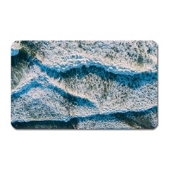 Waves Wave Nature Beach Magnet (Rectangular)