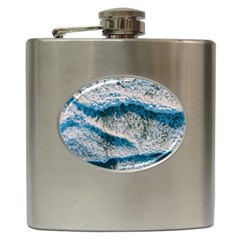 Waves Wave Nature Beach Hip Flask (6 oz)