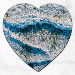 Waves Wave Nature Beach Jigsaw Puzzle (Heart)