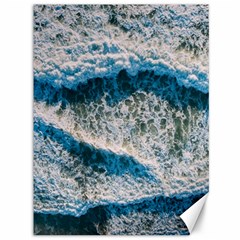 Waves Wave Nature Beach Canvas 36  x 48 