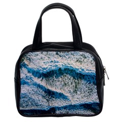 Waves Wave Nature Beach Classic Handbag (two Sides) by uniart180623