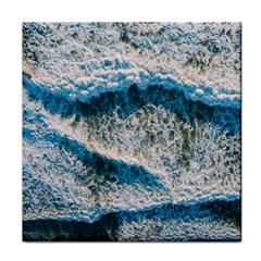 Waves Wave Nature Beach Face Towel by uniart180623