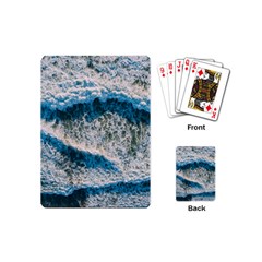 Waves Wave Nature Beach Playing Cards Single Design (Mini)