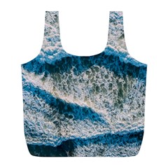 Waves Wave Nature Beach Full Print Recycle Bag (L)