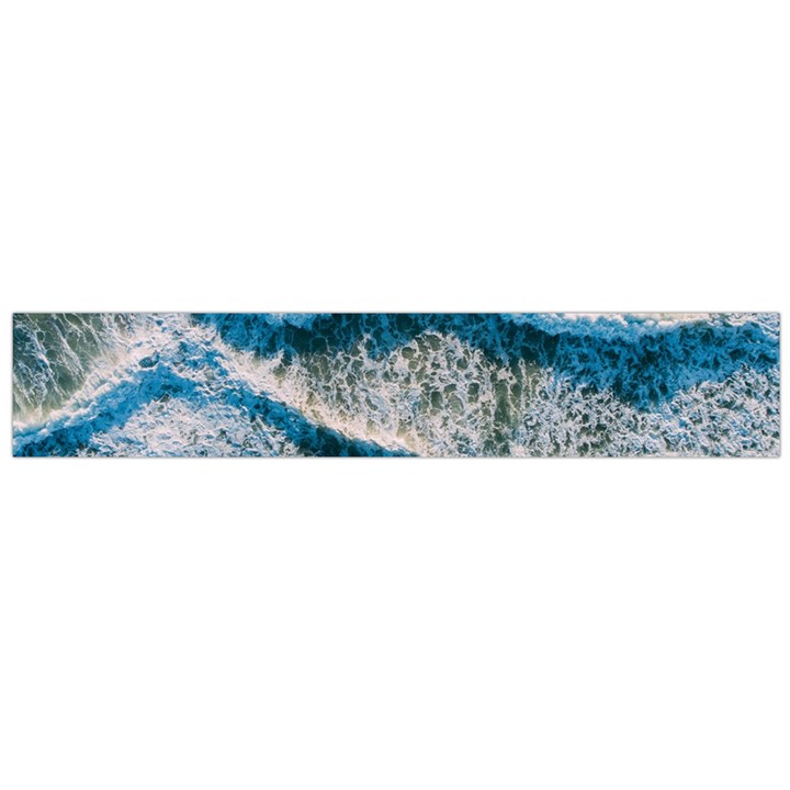 Waves Wave Nature Beach Large Premium Plush Fleece Scarf 