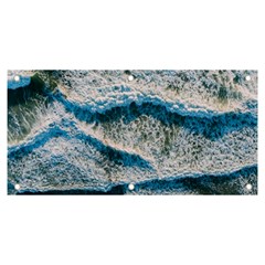 Waves Wave Nature Beach Banner and Sign 6  x 3 