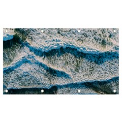 Waves Wave Nature Beach Banner and Sign 7  x 4 