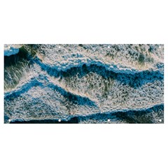 Waves Wave Nature Beach Banner and Sign 8  x 4 