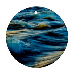 Waves Abstract Waves Abstract Ornament (round) by uniart180623