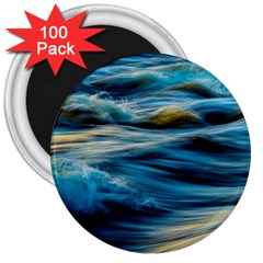 Waves Abstract Waves Abstract 3  Magnets (100 Pack) by uniart180623