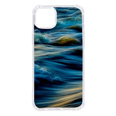 Waves Abstract Waves Abstract Iphone 14 Plus Tpu Uv Print Case