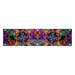 Flower Patterns Abstract Pattern Digital Art Banner And Sign 4  X 1  by uniart180623