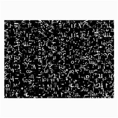 Abstract Secred Code Large Glasses Cloth by uniart180623