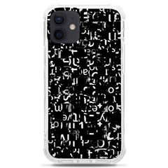 Abstract Secred Code Iphone 12 Mini Tpu Uv Print Case	 by uniart180623