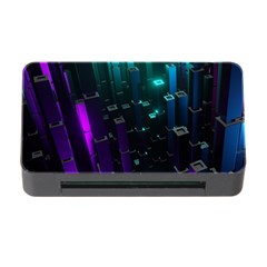 Abstract Building City 3d Memory Card Reader With Cf by uniart180623