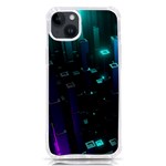 Abstract Building City 3d iPhone 14 Plus TPU UV Print Case Front