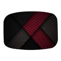 Red Black Abstract Pride Abstract Digital Art Mini Square Pill Box by uniart180623