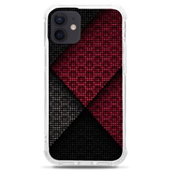 Red Black Abstract Pride Abstract Digital Art Iphone 12 Mini Tpu Uv Print Case	 by uniart180623