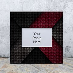 Red Black Abstract Pride Abstract Digital Art White Box Photo Frame 4  X 6  by uniart180623