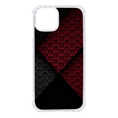 Red Black Abstract Pride Abstract Digital Art Iphone 14 Tpu Uv Print Case