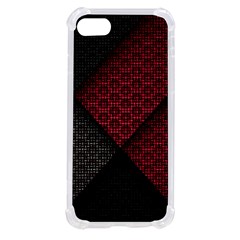 Red Black Abstract Pride Abstract Digital Art Iphone Se by uniart180623