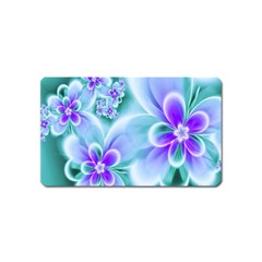 Abstract Flowers Flower Abstract Magnet (name Card) by uniart180623