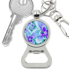 Abstract Flowers Flower Abstract Bottle Opener Key Chain by uniart180623