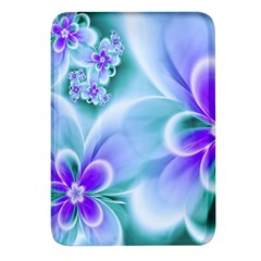 Abstract Flowers Flower Abstract Rectangular Glass Fridge Magnet (4 Pack) by uniart180623