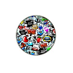 Graffiti Art Cartoon Comic Hat Clip Ball Marker by uniart180623