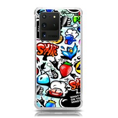 Graffiti Art Cartoon Comic Samsung Galaxy S20 Ultra 6 9 Inch Tpu Uv Case by uniart180623