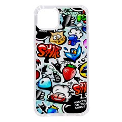 Graffiti Art Cartoon Comic Iphone 14 Plus Tpu Uv Print Case