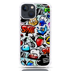 Graffiti Art Cartoon Comic Iphone 13 Mini Tpu Uv Print Case by uniart180623