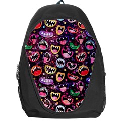 Funny Monster Mouths Backpack Bag