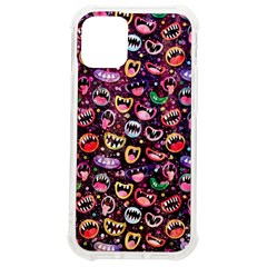 Funny Monster Mouths Iphone 12 Mini Tpu Uv Print Case	 by uniart180623