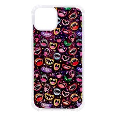 Funny Monster Mouths Iphone 13 Tpu Uv Print Case