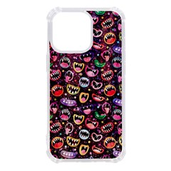 Funny Monster Mouths Iphone 13 Pro Tpu Uv Print Case by uniart180623