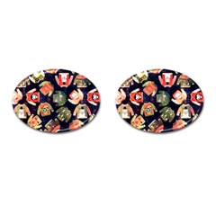 Ugly Christmas Cufflinks (oval)