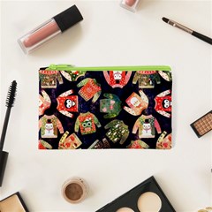 Ugly Christmas Cosmetic Bag (xs) by uniart180623